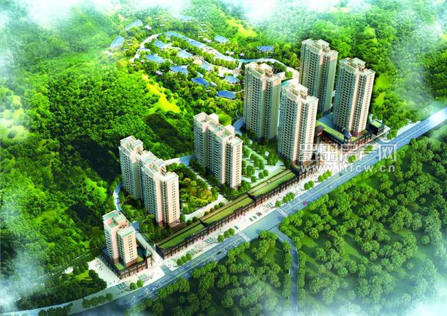 大地建設羅田項目 效果圖