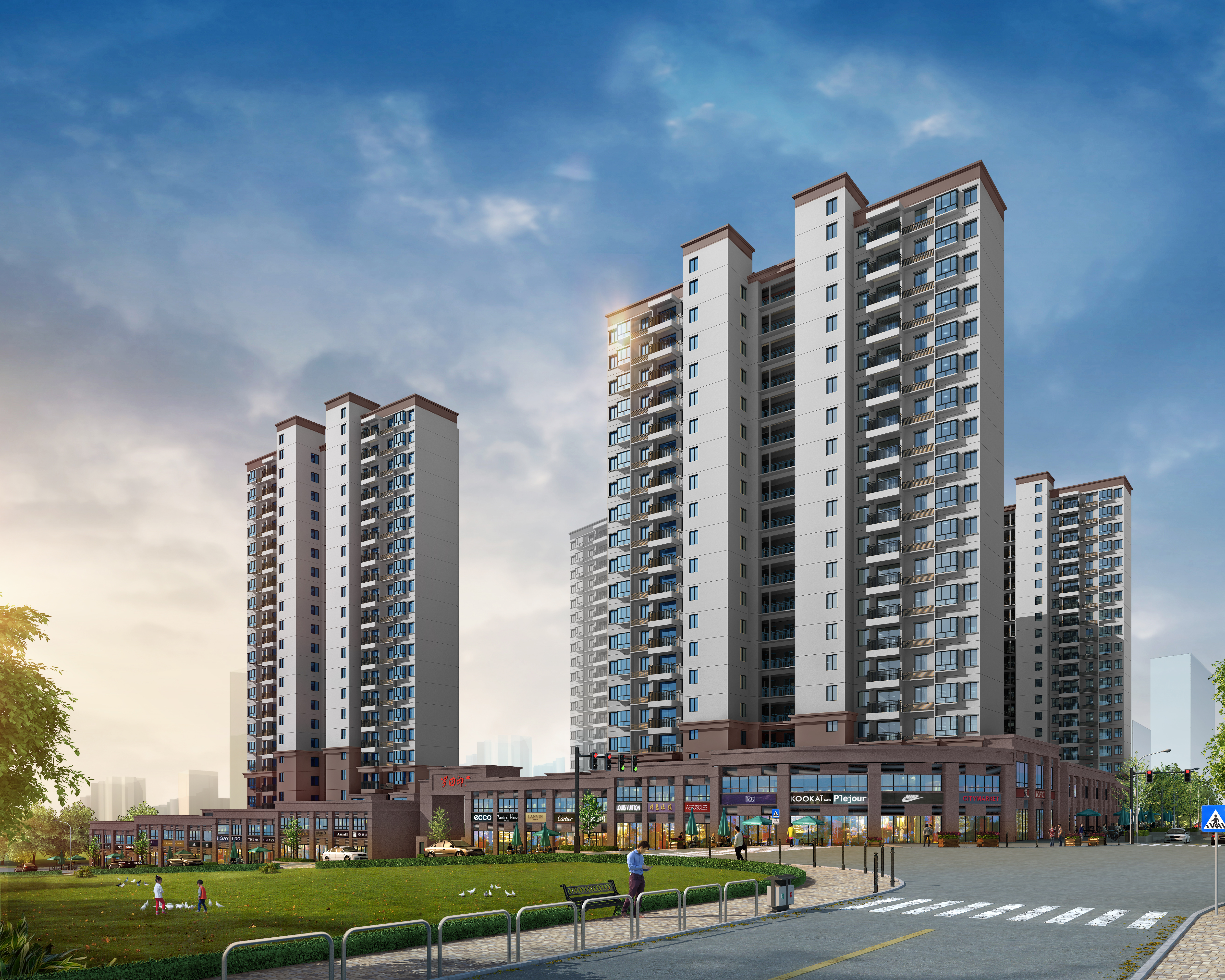 羅田鳳城成品效果圖